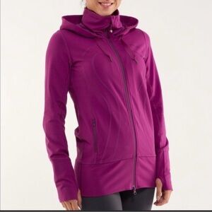 Lululemon Athletica Magenta Utility Jacket size 8